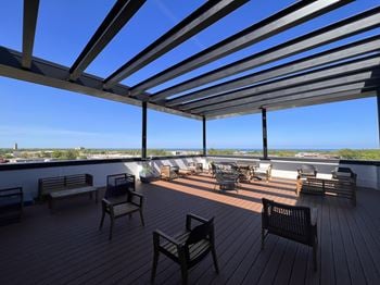 Rooftop deck